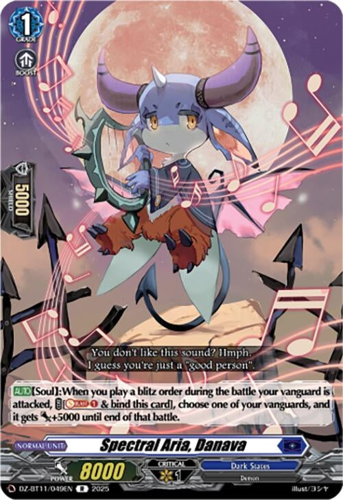 Image for Spectral Aria, Danava (DZ-BT11/049EN) - Cardfight Vanguard