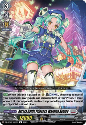 Aurora Battle Princess, Warning Kygree (DZ-BT11/051EN)