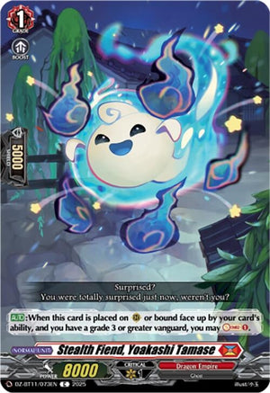 Stealth Fiend, Yoakashi Tamase (DZ-BT11/073EN)