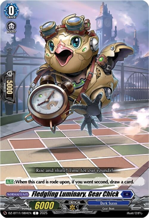 Image for Fledgling Luminary, Gear Chick (DZ-BT11/084EN) - Cardfight Vanguard