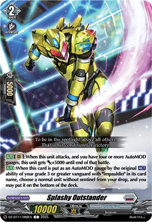 Splashy Outstander (DZ-BT11/088EN)