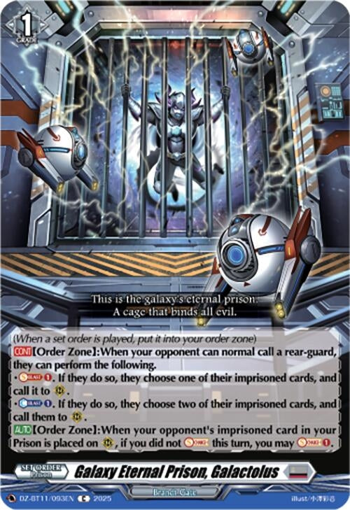 Image for Galaxy Eternal Prison, Galactolus (DZ-BT11/093EN) - Cardfight Vanguard
