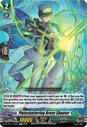 Plateshattering Brave Shooter (DZ-BT11/105EN)