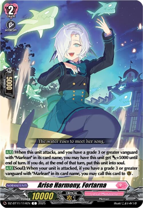 Image for Arise Harmony, Fortarna (DZ-BT11/114EN) - Cardfight Vanguard