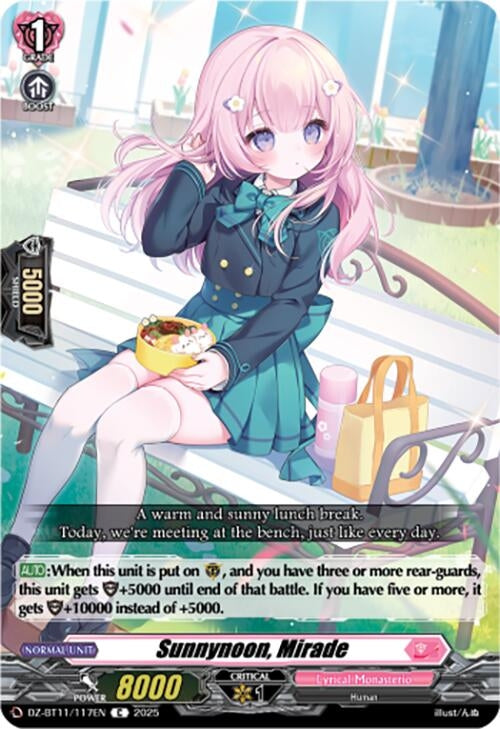 Image for Sunnynoon, Mirade (DZ-BT11/117EN) - Cardfight Vanguard
