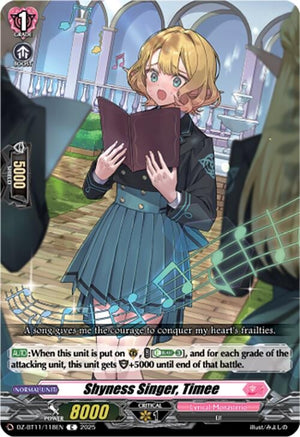 Shyness Singer, Timee (DZ-BT11/118EN)