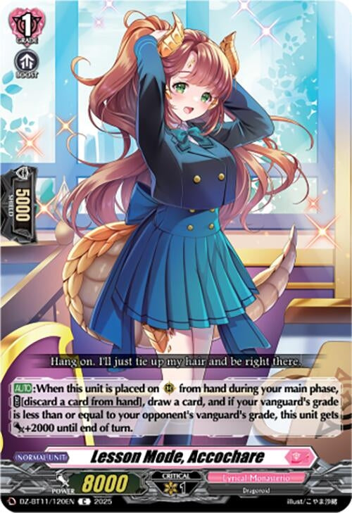 Image for Lesson Mode, Accochare (DZ-BT11/120EN) - Cardfight Vanguard