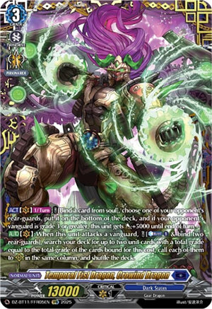 Temporal Fist Dragon, Crowind Dragon (FFR) (DZ-BT11/FFR05EN)