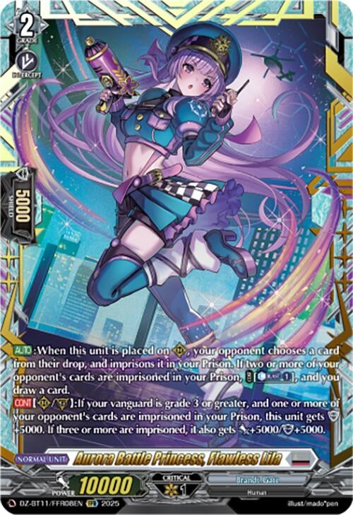 Image for Aurora Battle Princess, Flawless Lila (FFR) (DZ-BT11/FFR08EN) - Cardfight Vanguard