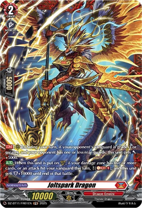 Image for Joltspark Dragon (FR) (DZ-BT11/FR01EN) - Cardfight Vanguard