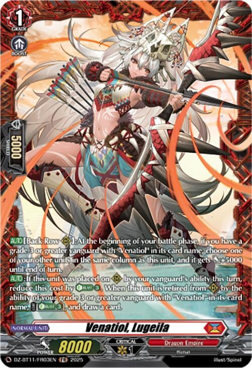 Image for Venatiol, Lugeila (FR) (DZ-BT11/FR03EN) - Cardfight Vanguard