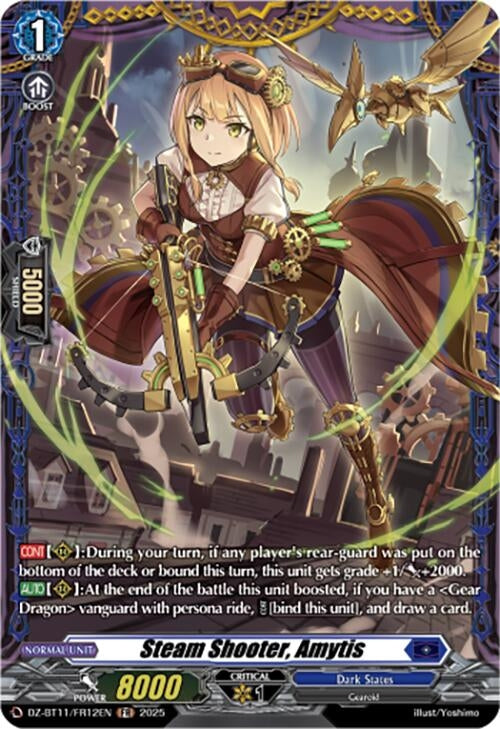 Image for Steam Shooter, Amytis (FR) (DZ-BT11/FR12EN) - Cardfight Vanguard