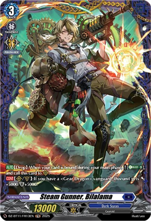 Image for Steam Gunner, Bilalama (FR) (DZ-BT11/FR13EN) - Cardfight Vanguard