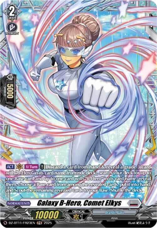 Image for Galaxy B-Hero, Comet Elkys (FR) (DZ-BT11/FR23EN) - Cardfight Vanguard