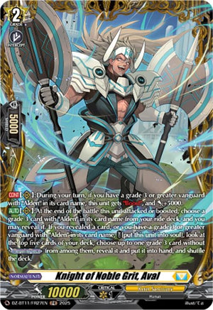 Knight of Noble Grit, Aval (FR) (DZ-BT11/FR27EN)