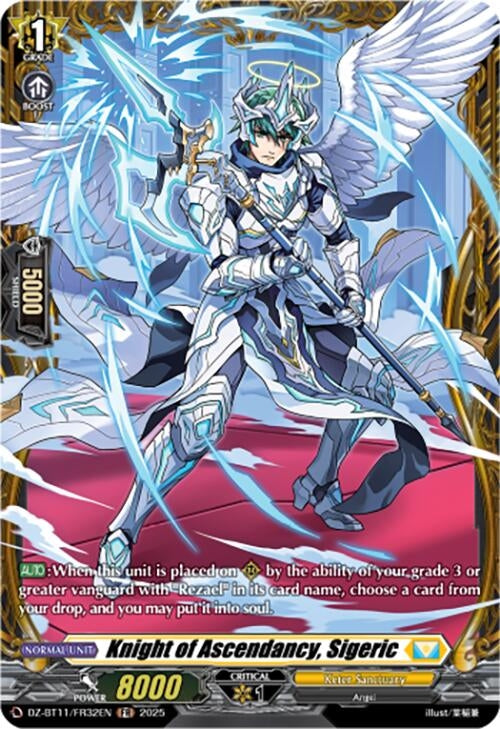 Image for Knight of Ascendancy, Sigeric (FR) (DZ-BT11/FR32EN) - Cardfight Vanguard