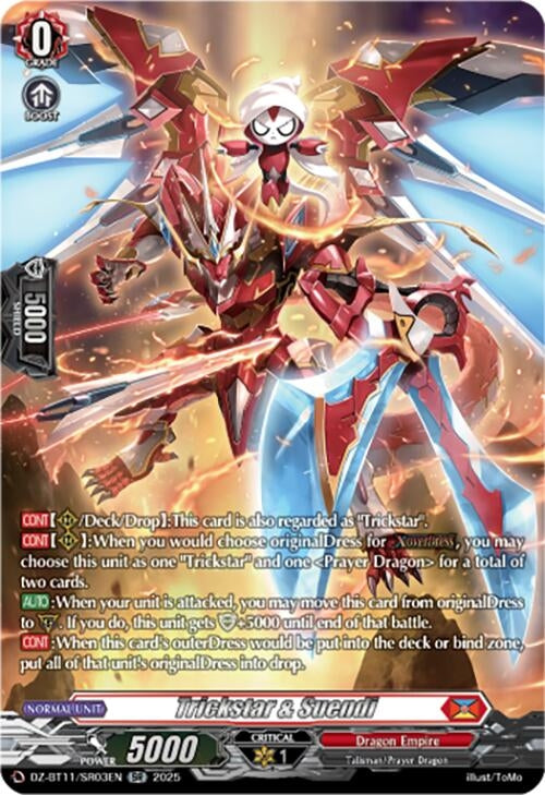 Image for Trickstar & Suendi (SR) (DZ-BT11/SR03EN) - Cardfight Vanguard