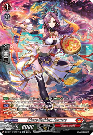 Blaze Maiden, Eesure (SR) (DZ-BT11/SR07EN)