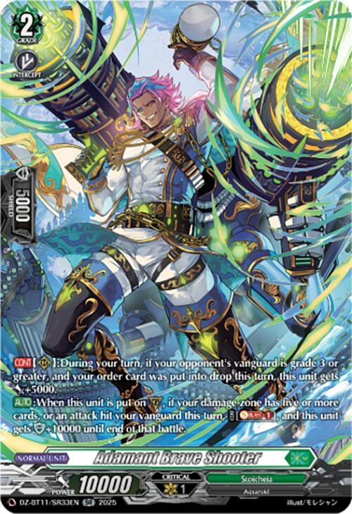 Image for Adamant Brave Shooter (SR) (DZ-BT11/SR33EN) - Cardfight Vanguard