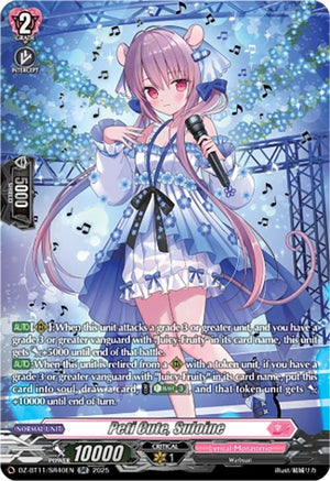 Peti Cute, Suloine (SR) (DZ-BT11/SR40EN)