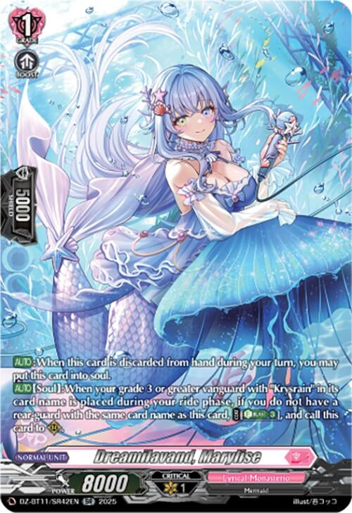 Image for Dreamilavand, Marylise (SR) (DZ-BT11/SR42EN) - Cardfight Vanguard