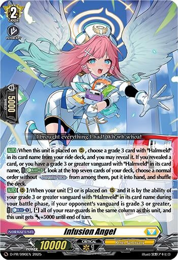 Image for Infusion Angel (D-PR/996EN) - Cardfight Vanguard