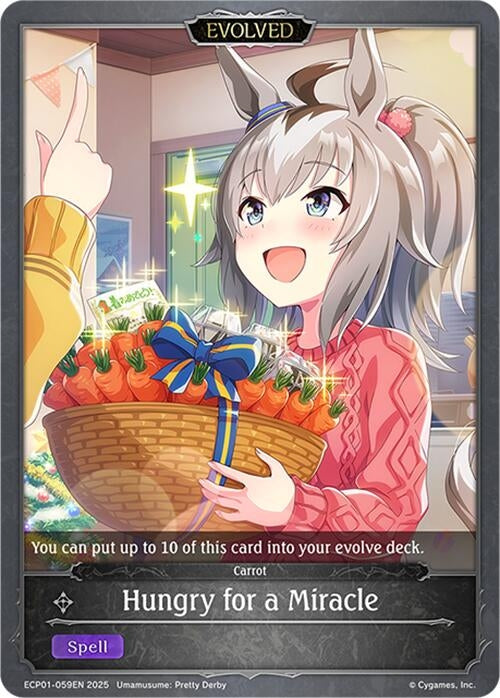 Image for Hungry for a Miracle (Evolved) (ECP01-059EN) - Shadowverse: Evolve