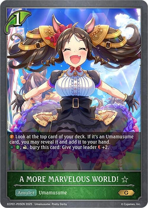 A MORE MARVELOUS WORLD!  - P05EN (Foil) (ECP01-P05EN)