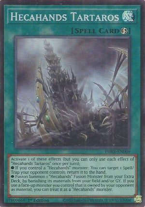 Hecahands Tartaros (Super Rare) (PHRE-EN009)