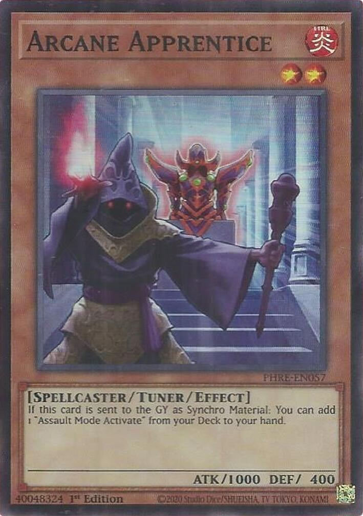 Image for Arcane Apprentice (Super Rare) (PHRE-EN057) - YuGiOh