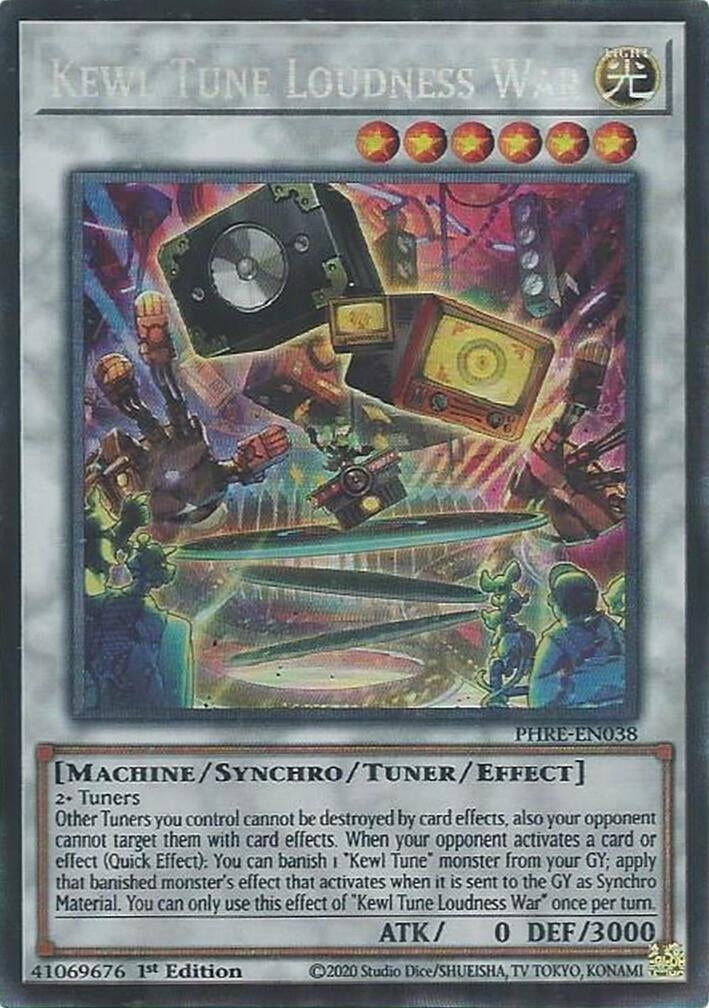 Image for Kewl Tune Loudness War (CR) (PHRE-EN038) - YuGiOh