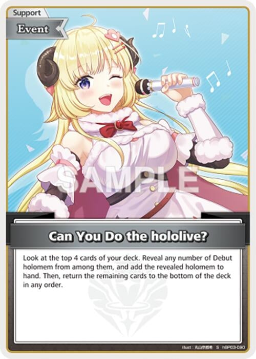 Image for Can You Do the hololive? (S) (hBP03-090) - Hololive