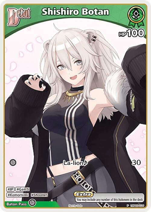 Image for Shishiro Botan (P) (hBP03-016) (hBP03-016) - Hololive