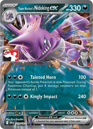 Team Rocket's Nidoking ex (119/182)