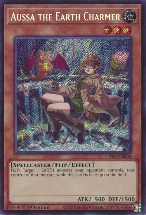 Image for Aussa the Earth Charmer (CH02-EN004) - YuGiOh