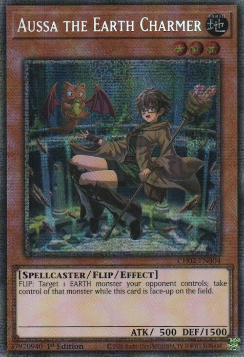 Image for Aussa the Earth Charmer (Starlight Rare (CH02-EN004) - YuGiOh