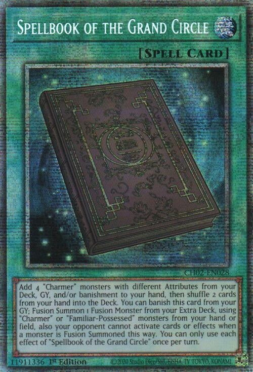 Image for Spellbook of the Grand Circle (Starlight Rare) (CH02-EN028) - YuGiOh