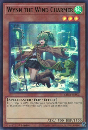 Wynn the Wind Charmer (Ultra Rare) (CH02-EN003)