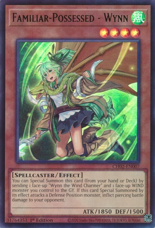 Image for Familiar-Possessed - Wynn (CH02-EN007) - YuGiOh