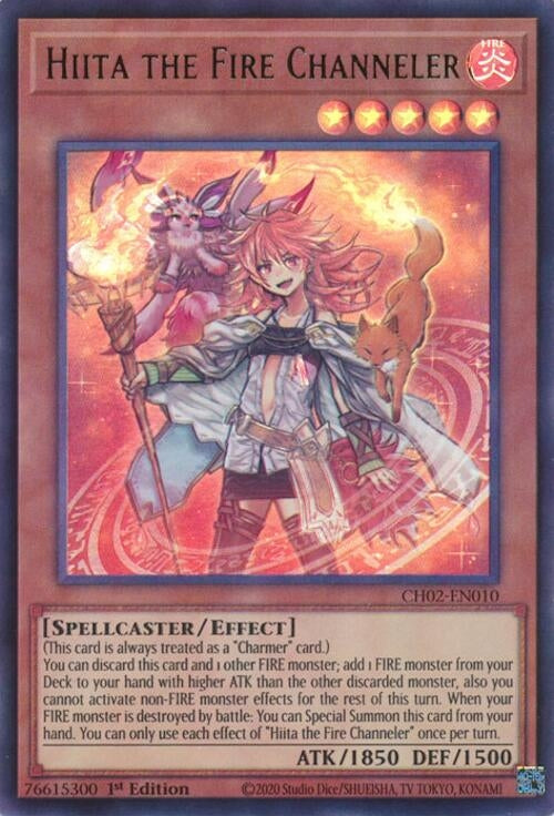 Image for Hiita the Fire Channeler (CH02-EN010) - YuGiOh
