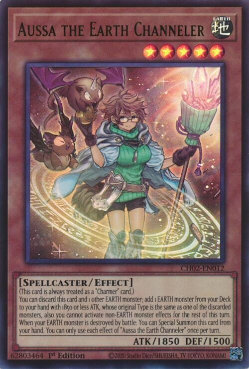 Image for Aussa the Earth Channeler (CH02-EN012) - YuGiOh