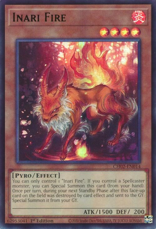 Image for Inari Fire (CH02-EN014) - YuGiOh