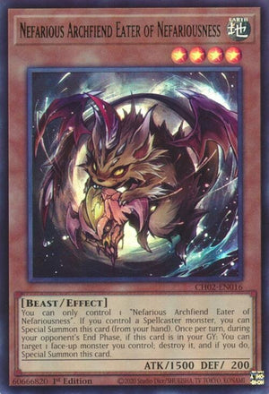 Nefarious Archfiend Eater of Nefariousness (CH02-EN016)