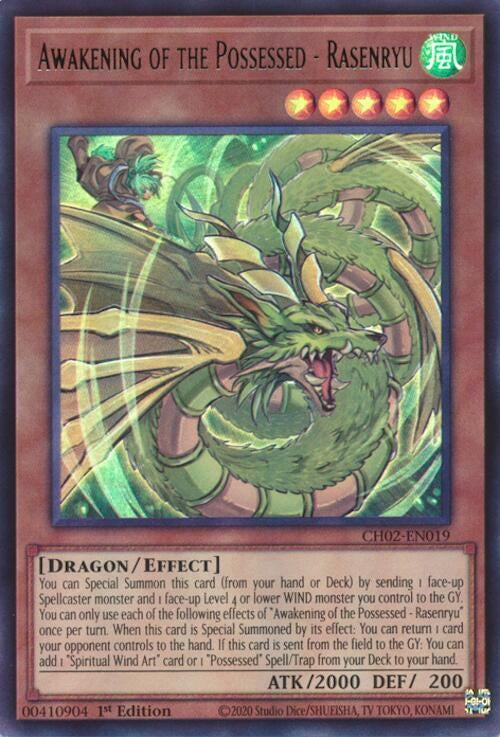 Image for Awakening of the Possessed - Rasenryu (CH02-EN019) - YuGiOh