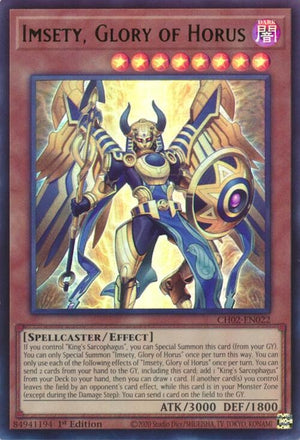 Imsety, Glory of Horus (CH02-EN022)