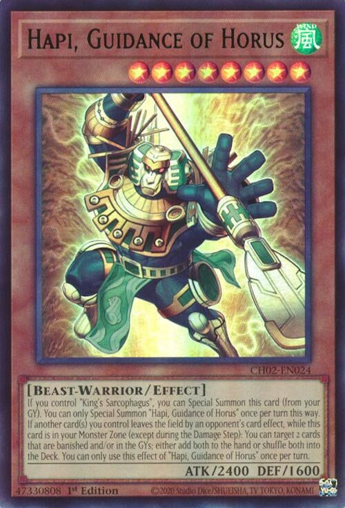 Image for Hapi, Guidance of Horus (CH02-EN024) - YuGiOh