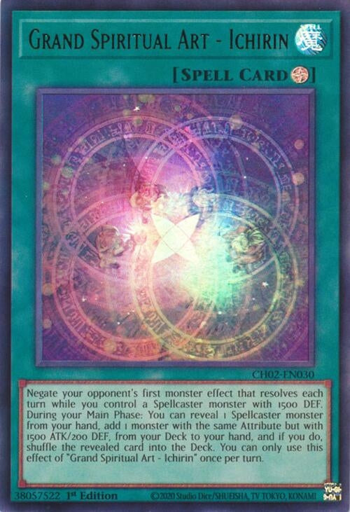 Image for Grand Spiritual Art - Ichirin (CH02-EN030) - YuGiOh