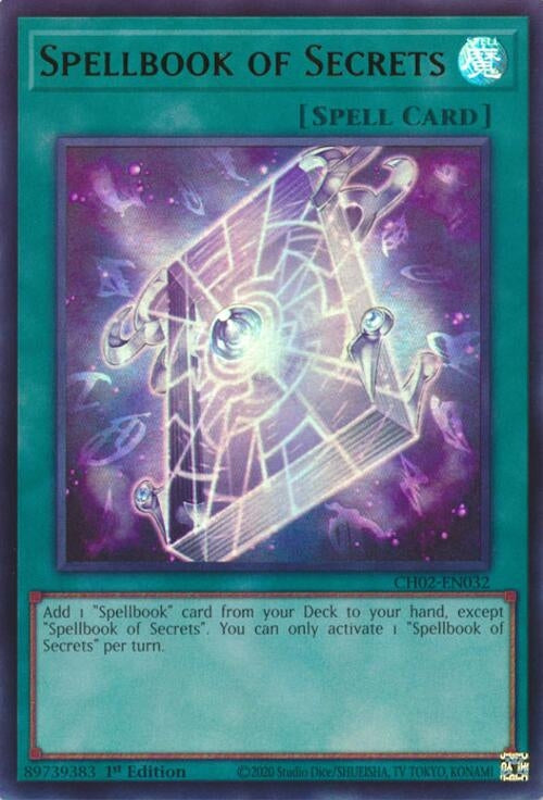 Image for Spellbook of Secrets (CH02-EN032) - YuGiOh