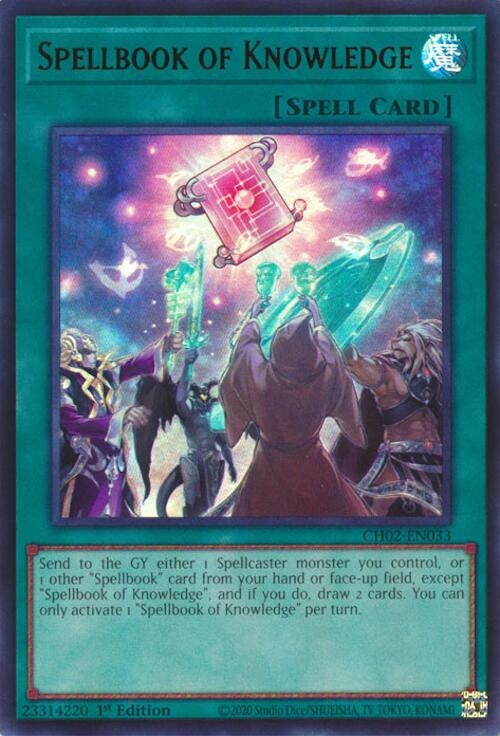 Image for Spellbook of Knowledge (CH02-EN033) - YuGiOh