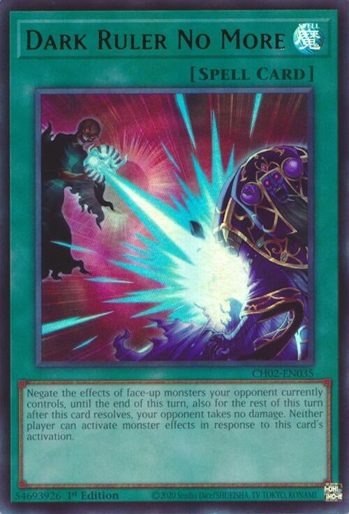 Image for Dark Ruler No More (CH02-EN035) - YuGiOh
